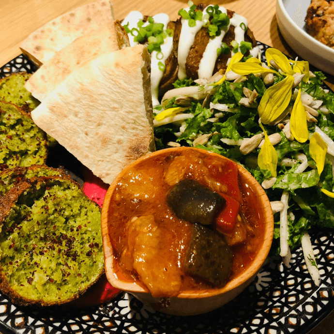 Middle Eastern-style Vegetable Cuisine in Tokyo